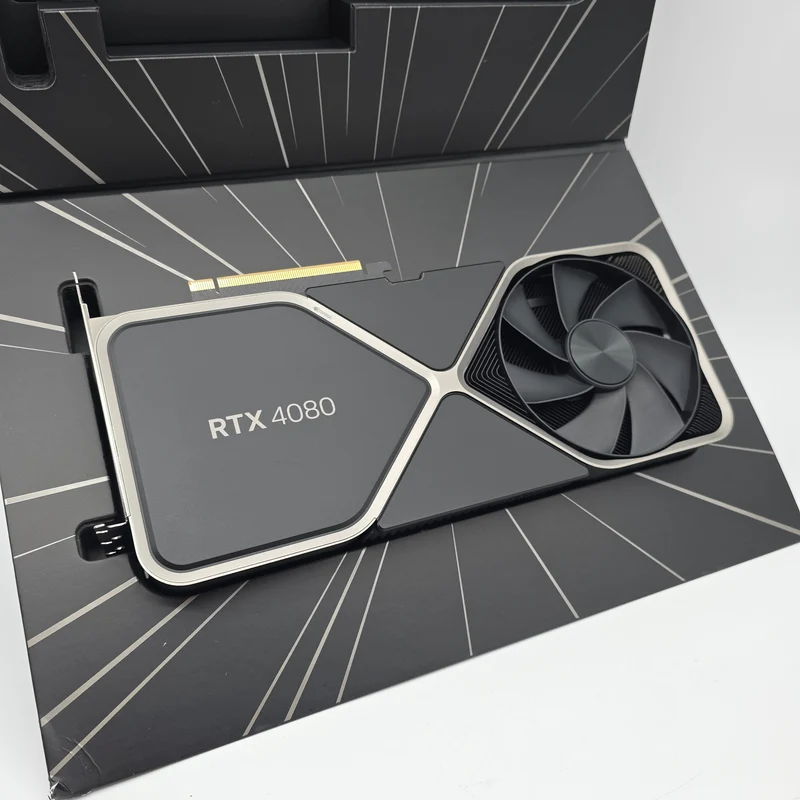 RTX 4080 Founders Edition FE 16GB, NVIDIA Gaming Graphics Card GPU