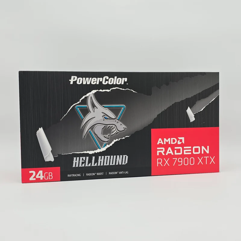 RX 7900 XTX Powercolor Hellhound 24GB, AMD Radeon Gaming Graphics Card GPU, 7900XTX
