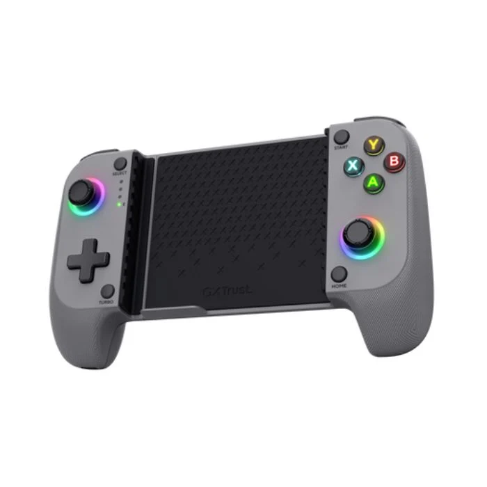 Trust GXT 735G Mylox Controller Wireless Bluetooth per trasformare il tuo smartphone in una console da gaming portatile Grigio