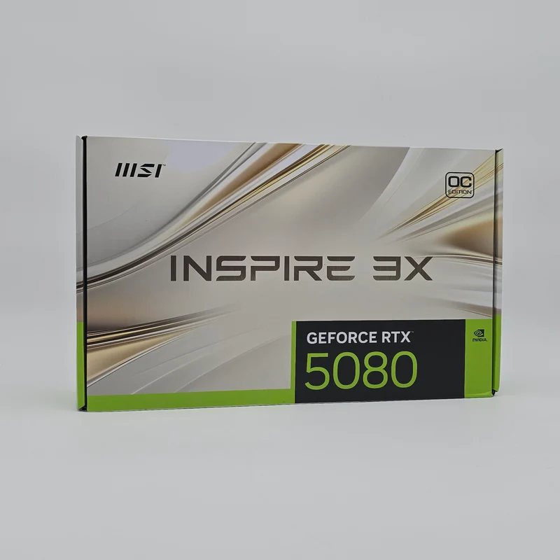 RTX 5080 MSI Inspire 3x OC 16GB, NVIDIA Gaming Graphics Card GPU