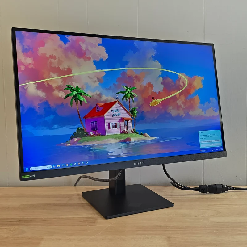 HP OMEN 27QS, 27" IPS LED QHD 240Hz FreeSync and G-SYNC Gaming Monitor