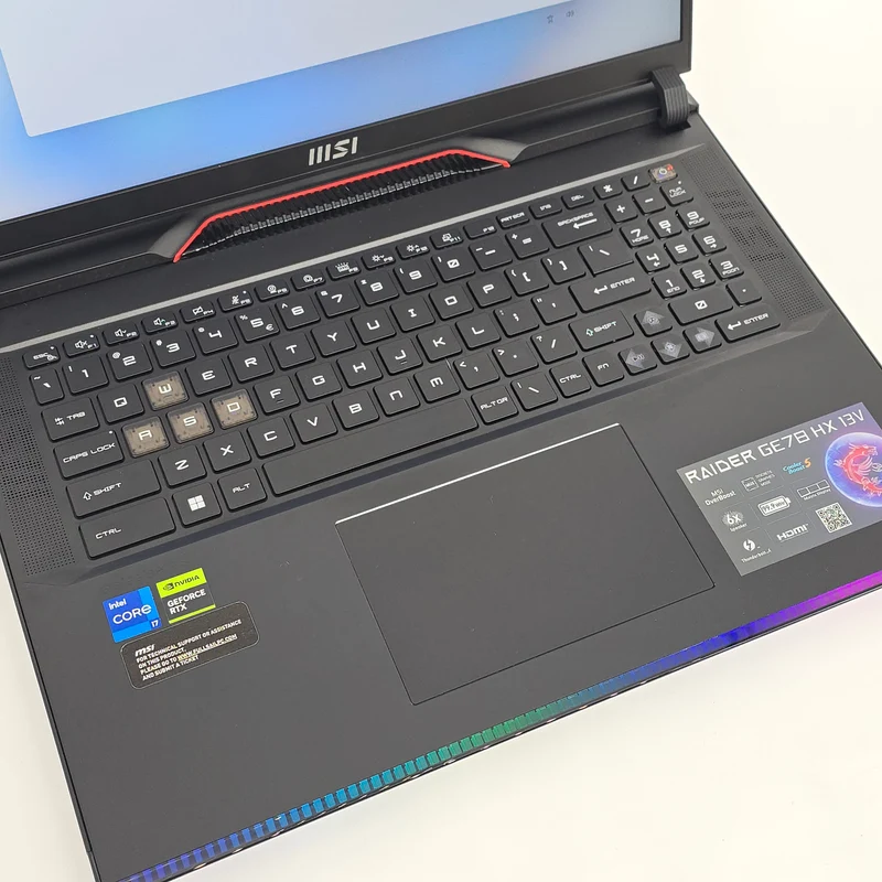 MSI RAIDER GE78, RTX 4070, Intel i7-13700H, 64GB DDR5, 1.5TB. QHD+ 240Hz Gaming Laptop