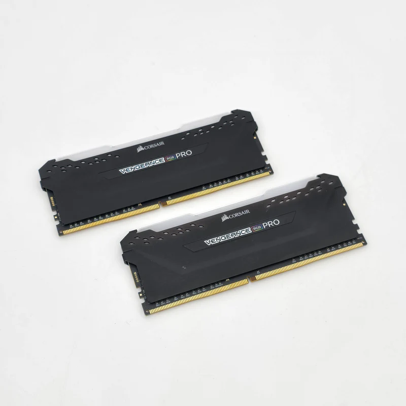 32GB Corsair Vengeance RGB Pro DDR4 RAM, 3600MHz, CL18-22-22-42, 2x16GB Sticks