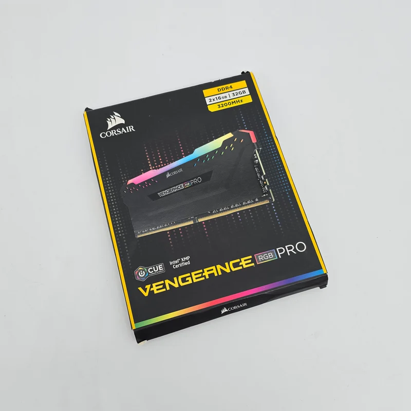 32GB Corsair Vengeance RGB Pro 3200MHz, CL16-18-18-36, 2x16GB Sticks, DDR4 Desktop Memory