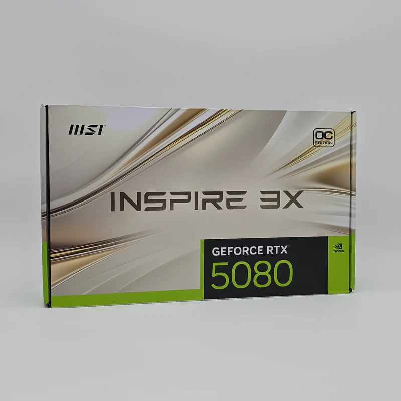 RTX 5080 MSI Inspire 3x OC 16GB, NVIDIA Gaming Graphics Card GPU