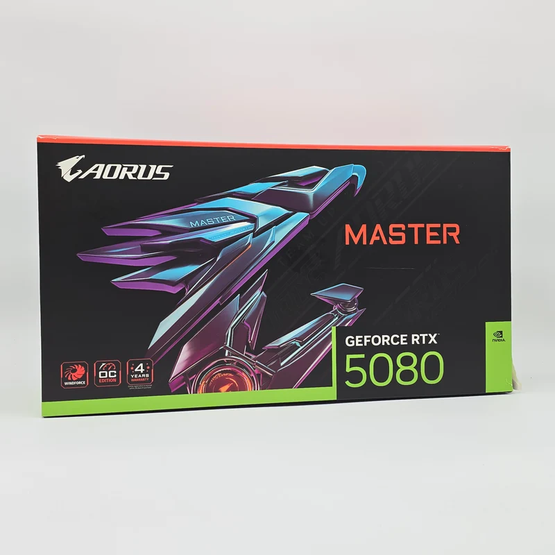 RTX 5080 Gigabyte Aorus Master 16GB, NVIDIA Gaming Graphics Card