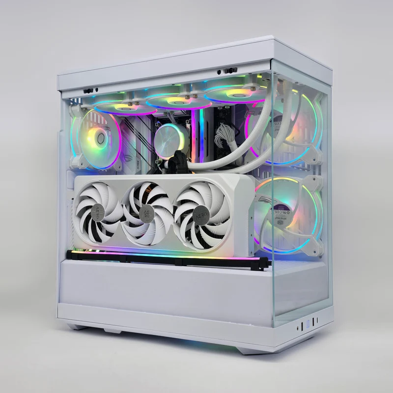 RTX 4080 Aero OC, Intel i7-11700KF, 32GB RAM, 3TB NVMe, Custom White Liquid Cooled Gaming PC