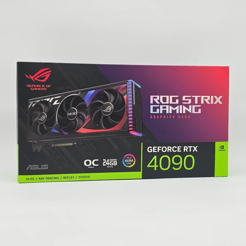 RTX 4090 ASUS ROG STRIX OC 24GB, NVIDIA Gaming Graphics Card GPU