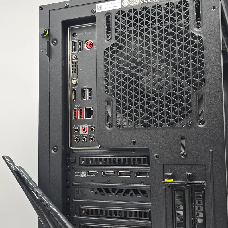 Intel Arc A750, Ryzen 5600G, 32GB RAM, Custom Black Gaming PC, No RGB