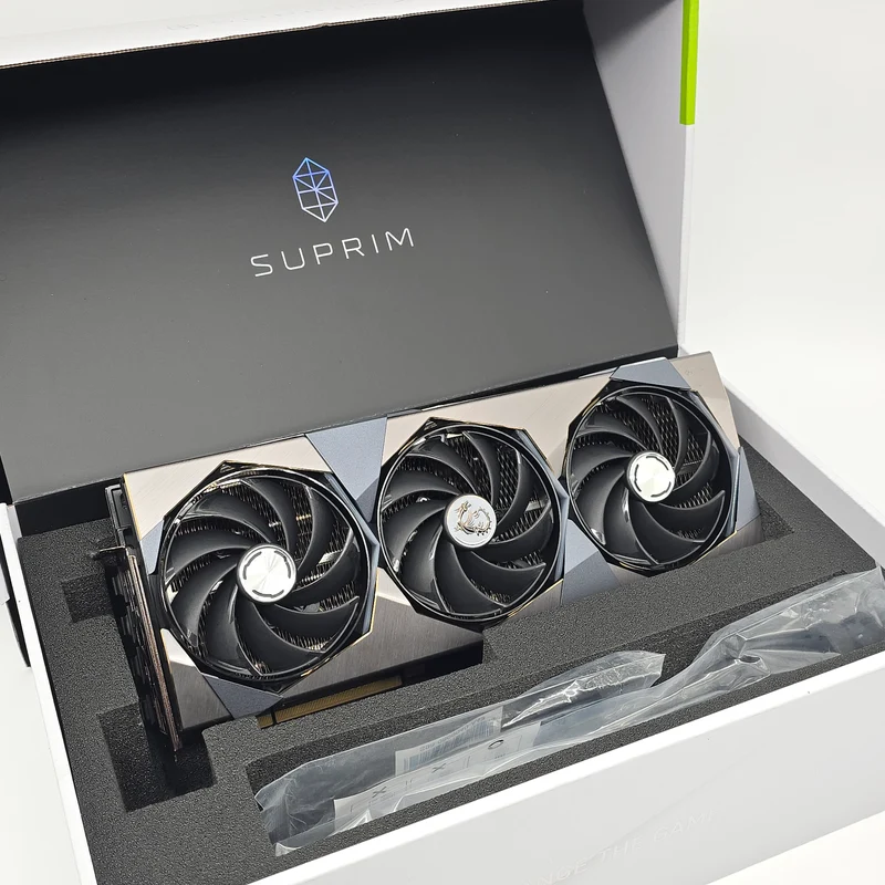 RTX 4090 MSI Suprim X Air 24GB, NVIDIA Gaming Graphics Card GPU