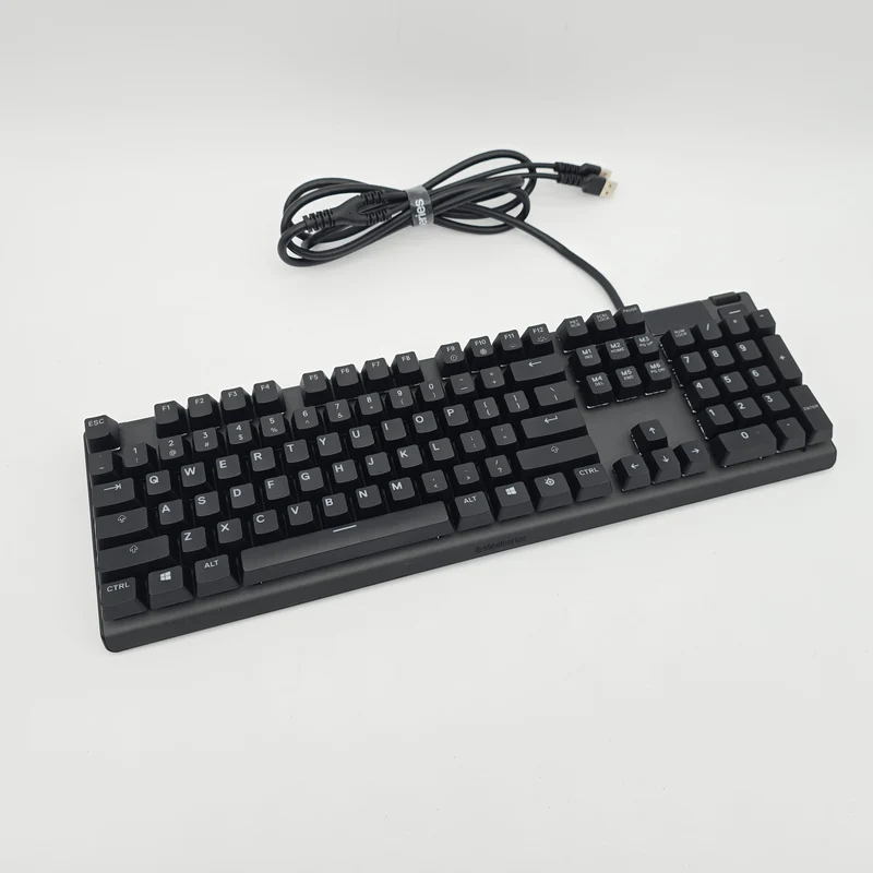 Steelseries Apex Pro Mechanical Gaming Keyboard, Cherry MX Red Switches, OLED Screen