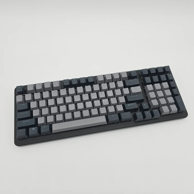 Drop Shift V2 Mechanical Gaming Keyboard, RGB, Gateron Yellow Switches, Space Grey Colorway