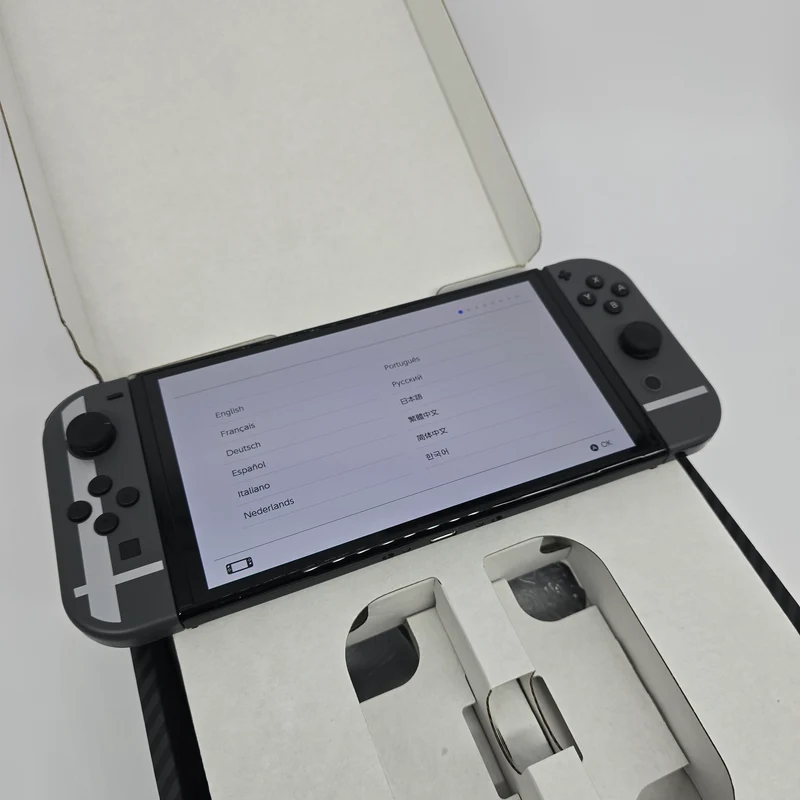 Nintendo Switch OLED Super Smash Bros Ultimate Edition