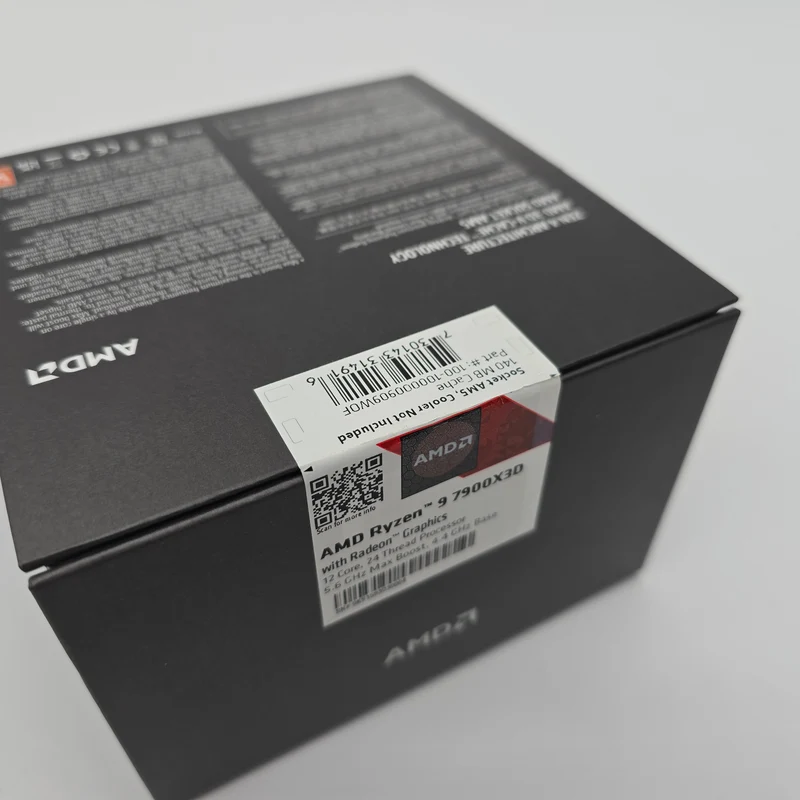 AMD Ryzen 9 7900X3D 12-Core, 24-Thread Desktop Processor, Socket AM5 CPU