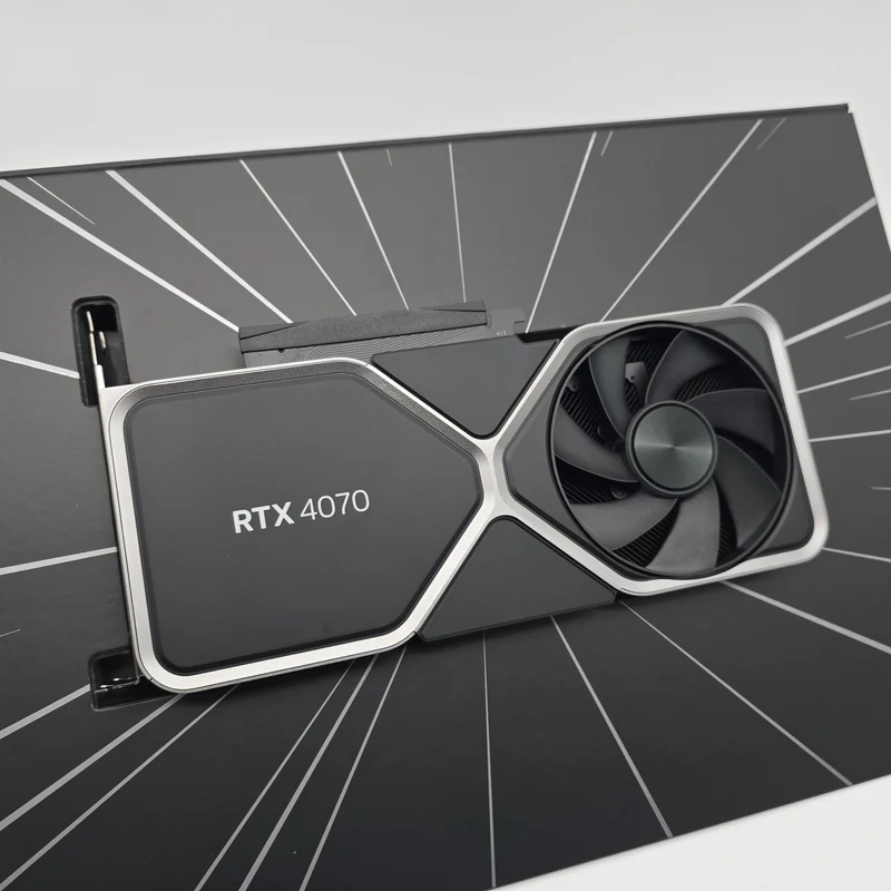 RTX 4070 Founders Edition FE 12GB. NVIDIA Gaming Graphics Card GPU