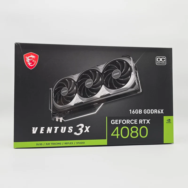 RTX 4080 MSI Ventus 3x OC Edition 16GB, NVIDIA Gaming Graphics Card GPU