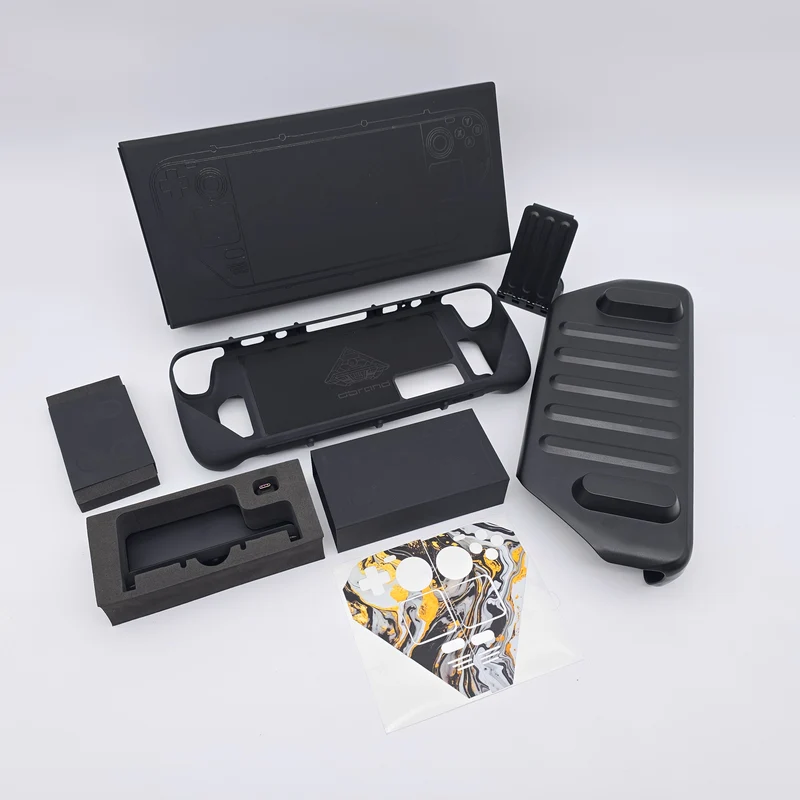 dbrand Killswitch Travel Kit for Steam Deck w/ Case, Kickstand, Skin, Joystick Grips, Dock Adapter Kit