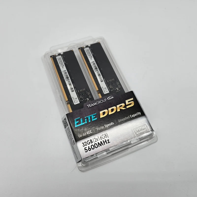 32GB DDR5 RAM 5600MHz, Teamgroup Elite, 2x16GB Sticks, Brand New Sealed