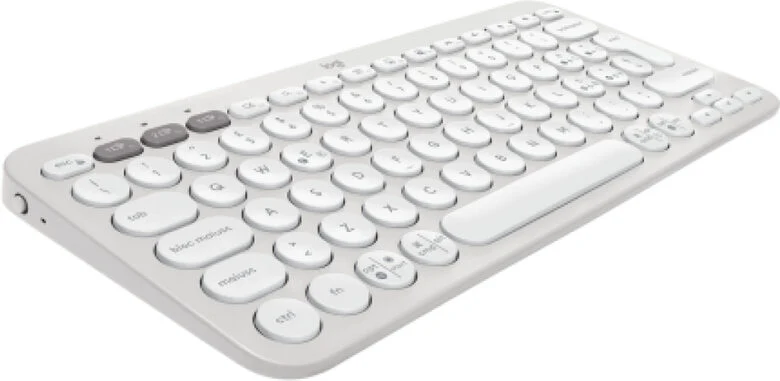 Logitech Pebble Keys 2 K380s tastiera RF senza fili + Bluetooth QWERTY Italiano Bianco