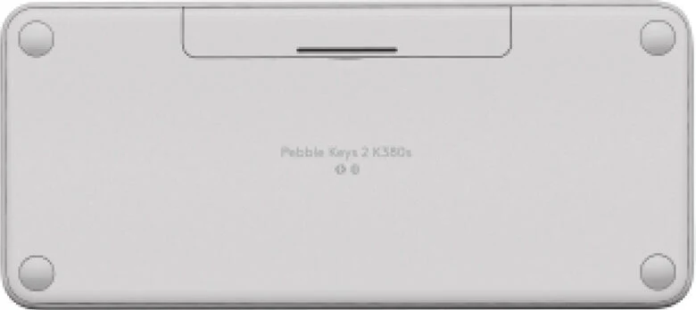 Logitech Pebble Keys 2 K380s tastiera RF senza fili + Bluetooth QWERTY Italiano Bianco