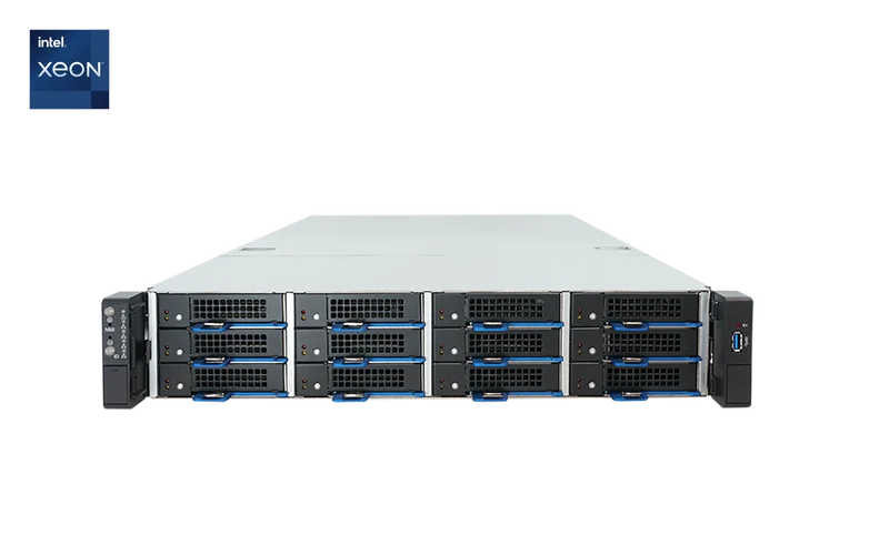 FlacheSAN2N12C-D5 2U 12 NVMe Add-In-Card PCIE x8 Dual Xeon SP