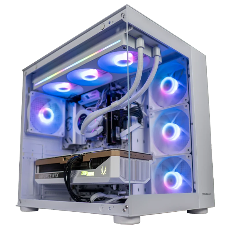 GLADIO VS4 - Pc gaming Ryzen 5 9600X, Rx 9060 XT 16Gb, Ram 32Gb 6000Mhz Ddr5, SSD NVMe 1000Gb, Dissipatore a Liquido 360mm, Windows 11 Pro