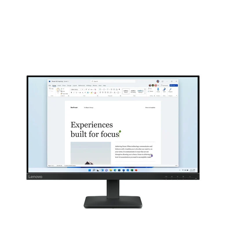 Lenovo L24-4e 24 FHD IPS 100Hz VGA + HDMI FreeSync