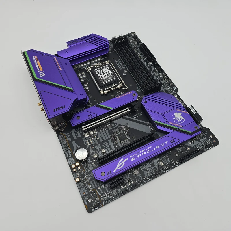 MSI MAG B660 Tomahawk EVA e-Project Motherboard, Intel LGA 1700, Neon Genesis Evangelion Gaming Motherboard