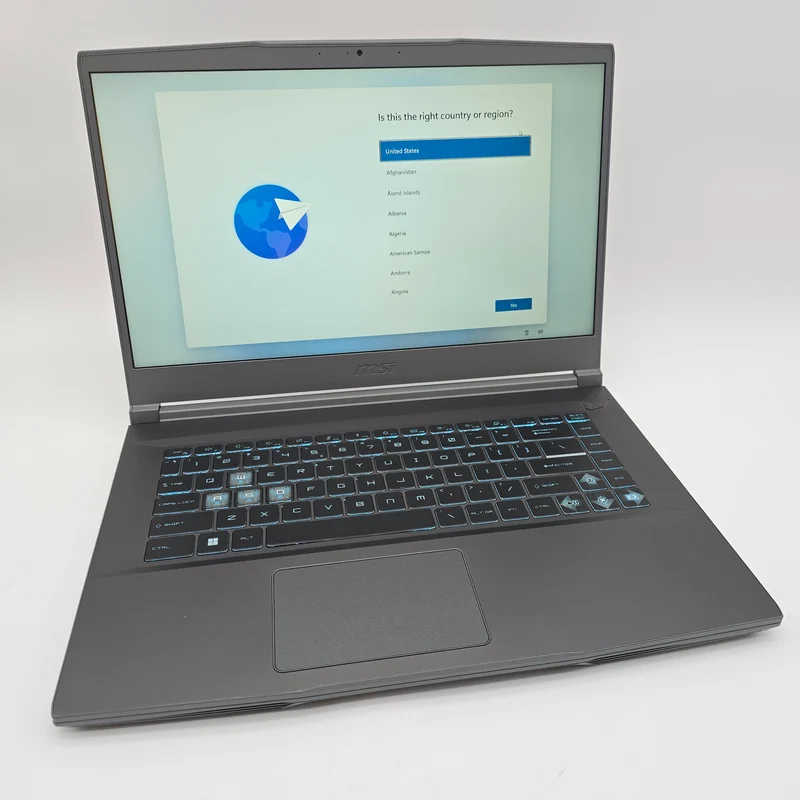 MSI Thin 15, RTX 4050, Intel i5-13420H, 144Hz Like New Gaming Laptop