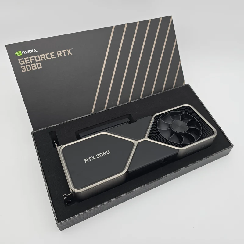 RTX 3080 Founders Edition FE 10GB, NVIDIA Gaming Graphics Card GPU