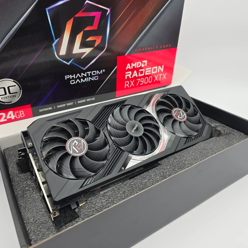 RX 7900XTX ASRock Phantom Gaming 24GB, AMD Gaming Graphics Card GPU