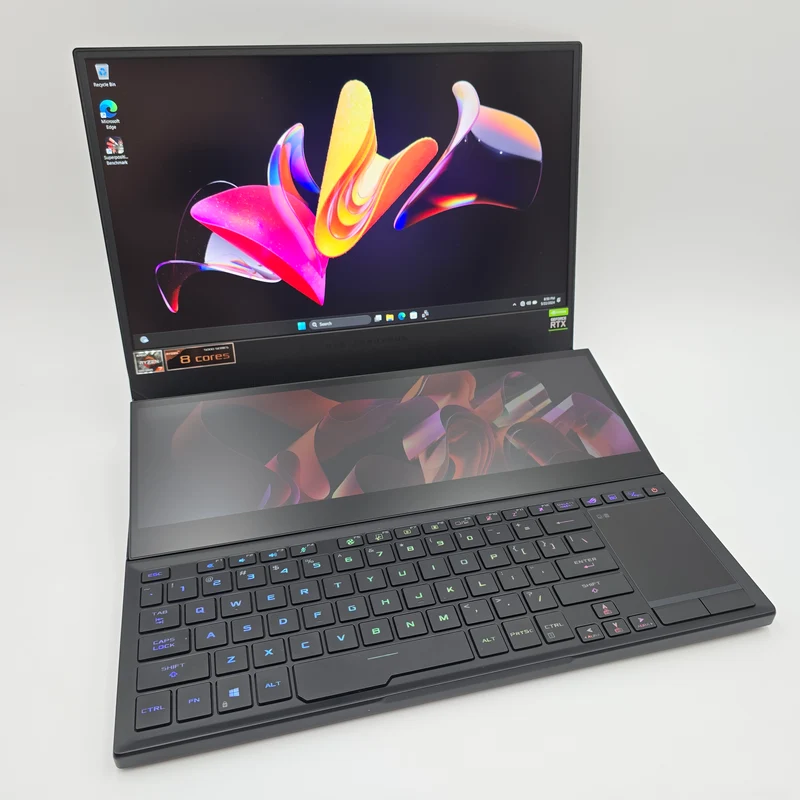 ASUS ROG Zephyrus Duo SE 15 Gaming Laptop, RTX 3060, Ryzen 7 5800H