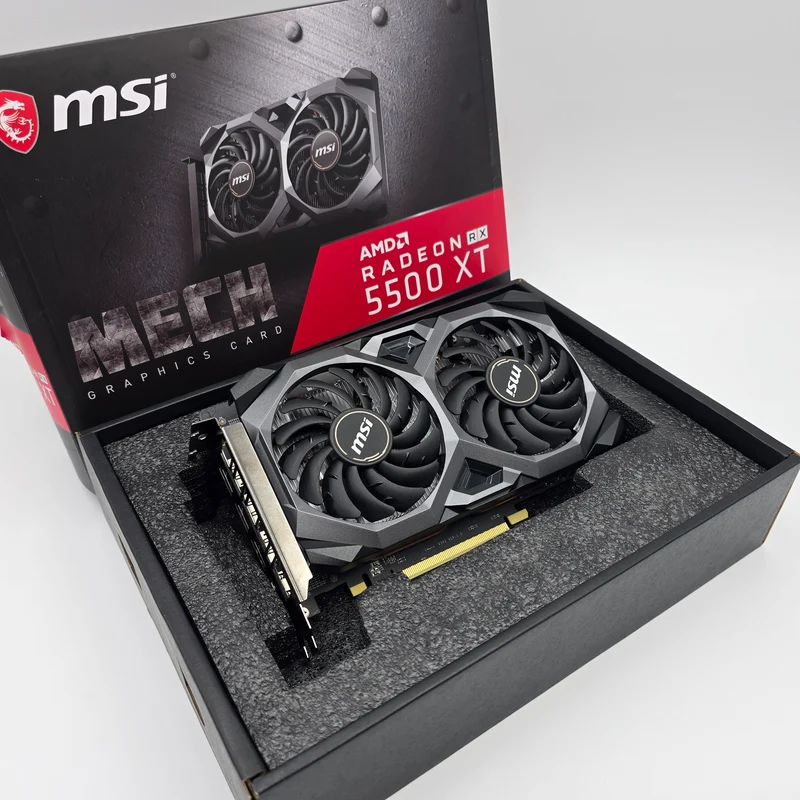 RX 5500XT MSI Mech OC 8GB, AMD Gaming Graphics Card