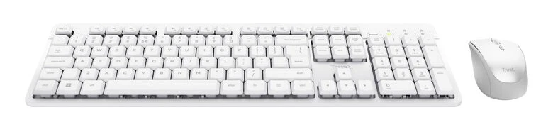 Trust Ody II tastiera Mouse incluso Casa/ufficio RF Wireless Italiano Bianco