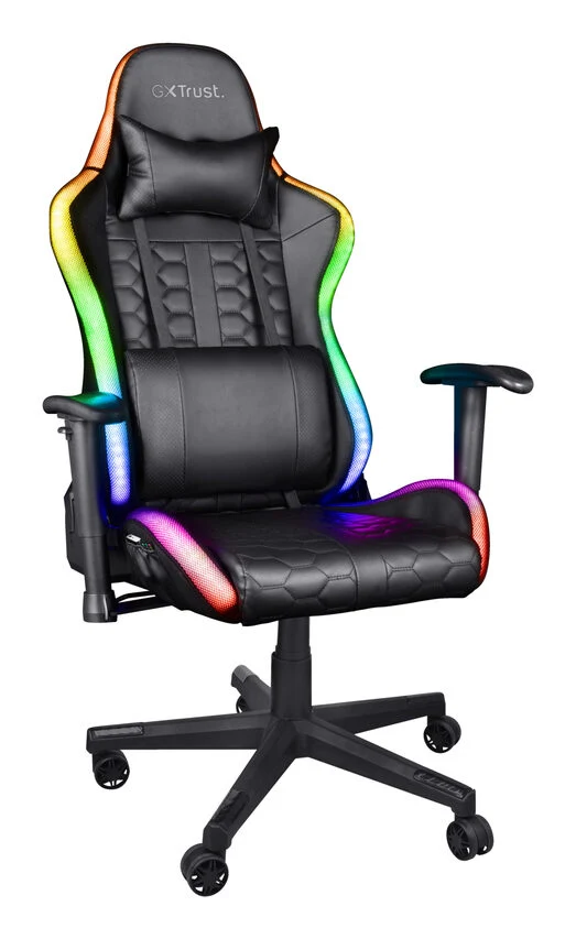Trust GXT 716 Rizza Sedia per gaming universale Sedia tappezzata Nero