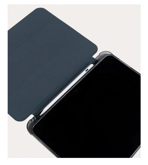 Tucano Satin 27,7 cm (10.9") Custodia a libro Grafite, Trasparente