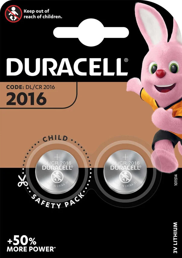 Duracell CR2016 Batteria monouso Litio