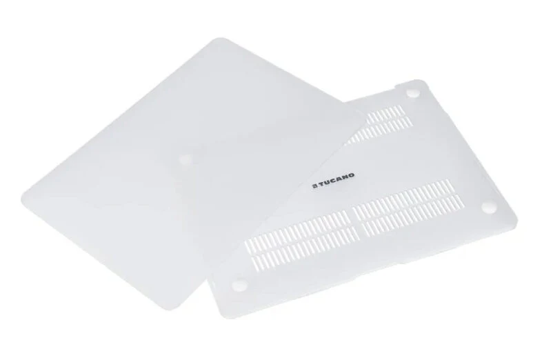 Tucano HSNI-MBAM2-TR borsa per laptop 34,5 cm (13.6") Custodia rigida Trasparente