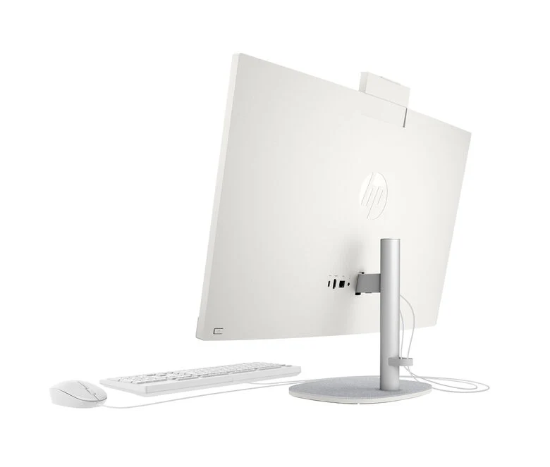 HP 27-cr0061nl Intel® Core™ i5 i5-1335U 68,6 cm (27") 1920 x 1080 Pixel PC All-in-one 16 GB DDR4-SDRAM 512 GB SSD Windows 11 Home Wi-Fi 6 (802.11ax) Bianco