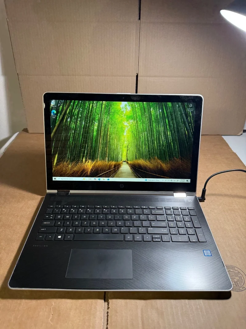 HP PAVILION X360 15-BR010NR, 15.6" Touchscreen Laptop, Intel Core i5-7200U @ 2.5GHz (512GB SSD, 8GB RAM) Windows 11