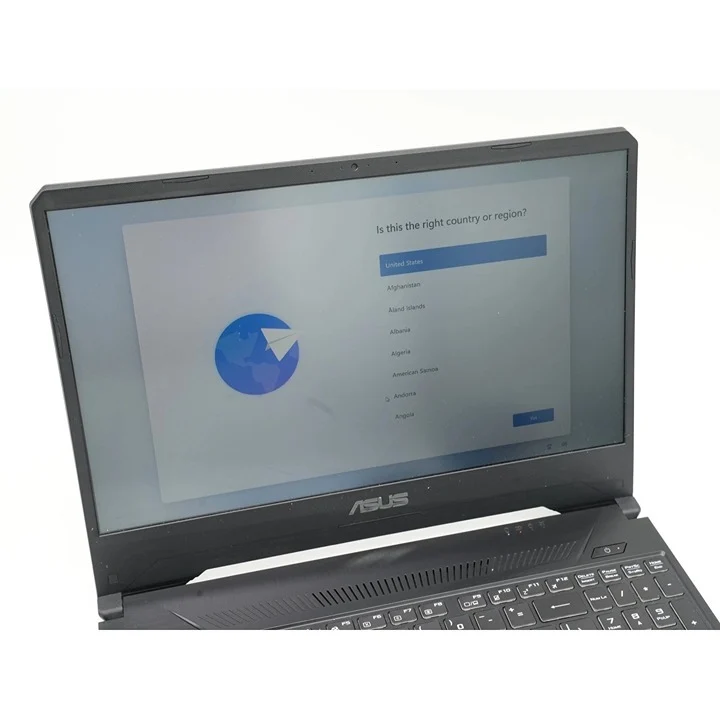 Asus TUF Gaming Laptop FX505DD-DR5N6, 15.6" AMD Ryzen 5 3550H @ 2.10 GHz (16GB RAM, 256GB SSD + 1TB HDD) AMD Radeon Vega 8 Graphics + NVIDIA GeForce GTX 1050, RGB Keyboard, Windows 11