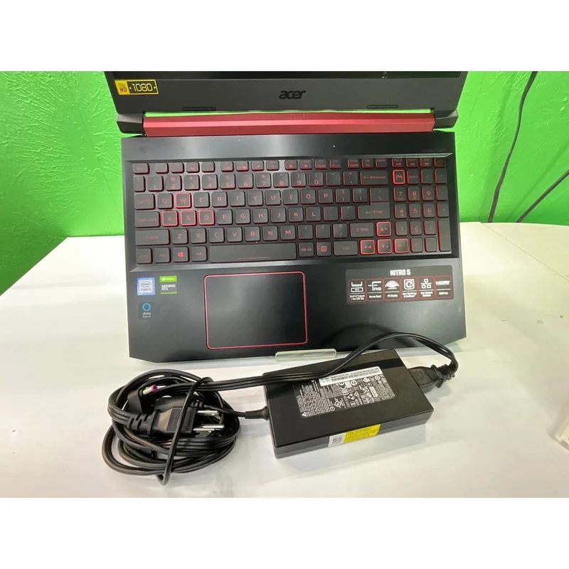 ACER NITRO 5 AN515-55-53AG, 15.6" 144 Hz Display INTEL CORE i5-10300HQ @ 2.5 GHz (8GB RAM, 128GB SSD + 1TB HDD) GAMING LAPTOP, NVIDIA GEFORCE GTX 1650, WINDOWS 11