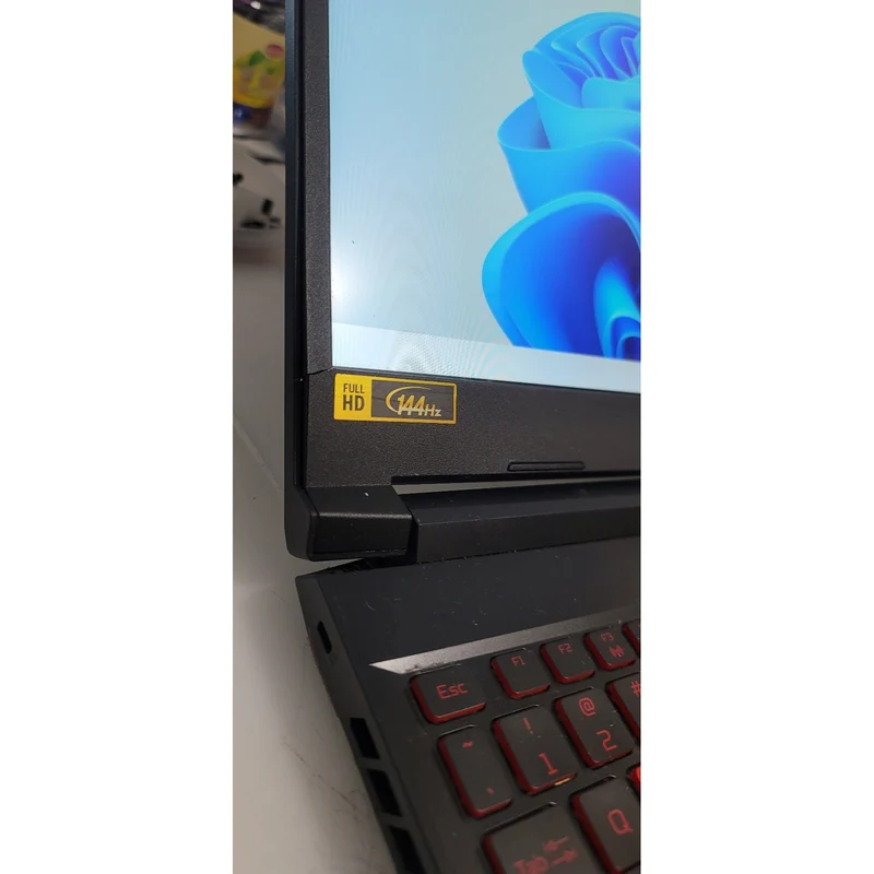 ACER NITRO 5 AN515-55-53AG, 15.6" 144 Hz Display INTEL CORE i5-10300HQ @ 2.5 GHz (8GB RAM, 128GB SSD + 1TB HDD) GAMING LAPTOP, NVIDIA GEFORCE GTX 1650, WINDOWS 11
