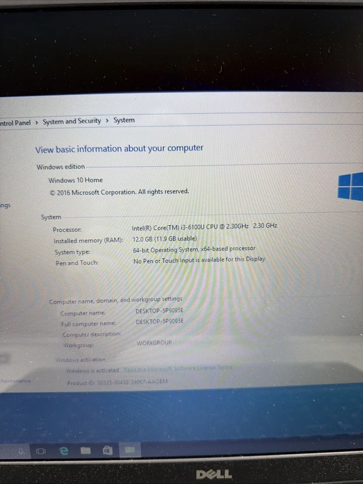 RED Dell Inspiron 17-5755 17.3" HD Display Laptop, Intel Core i3-6100U CPU @ 2.3GHz (12GB RAM, 1TB HDD) CD DVD Webcam Windows 10