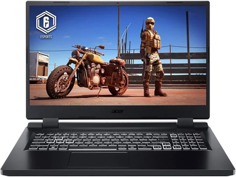 2023 ACER N22C2 NITRO 5 AN517-55-52EG, 17.3" Full HD 144Hz IPS Display GAMING LAPTOP, INTEL CORE i5-12500H @ 3.10 GHz (8GB RAM, 512GB SSD) Octa-core [8 Core], NVIDIA GeForce RTX 3050, WINDOWS 11