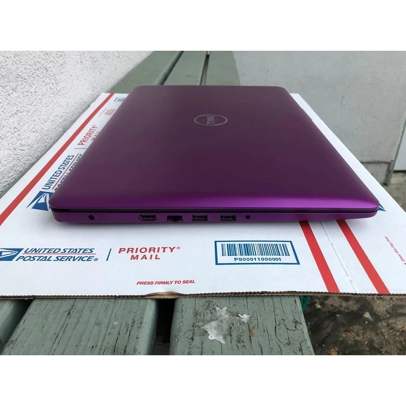 PURPLE Dell Inspiron 17.3" 5775 Laptop, AMD Ryzen 3 (8GB RAM, 240GB SSD) Backlit Keyboard, DVD, Windows 10