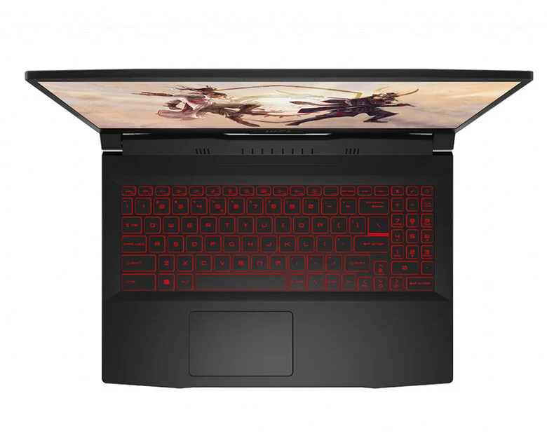 MSI Gaming GF66 11UG-830IT Katana i7-11800H Computer portatile 39,6 cm (15.6") Full HD Intel® Core™ i7 16 GB DDR4-SDRAM 512 GB SSD NVIDIA GeForce RTX 3070 Wi-Fi 6 (802.11ax) Windows 11 Home