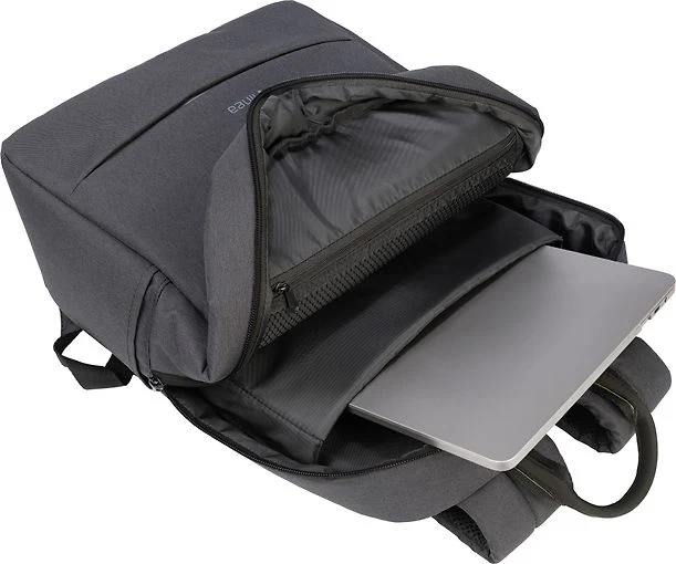 Tucano Zaino Tlinea Black in Materiale Tecnico per Laptop 15.6"