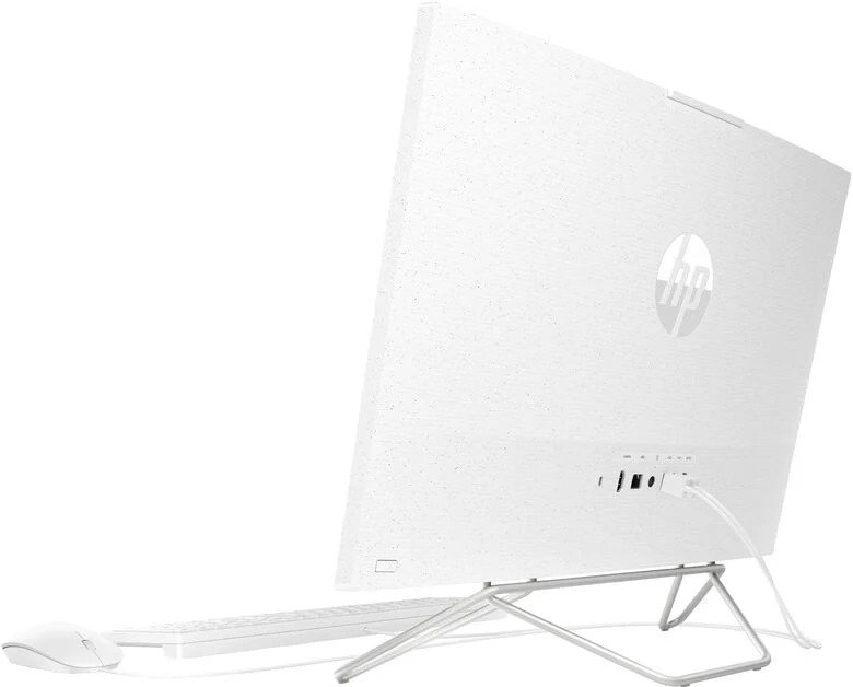 HP 24-cb1042nl Intel® Core™ i5 i5-1235U 60,5 cm (23.8") 1920 x 1080 Pixel PC All-in-one 8 GB DDR4-SDRAM 512 GB SSD Windows 11 Home Wi-Fi 6 (802.11ax) Bianco