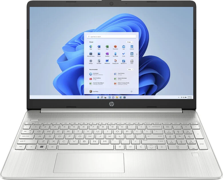 HP 15s-eq3034nl AMD Ryzen™ 5 5625U Computer portatile 39,6 cm (15.6") Full HD 8 GB DDR4-SDRAM 512 GB SSD Wi-Fi 5 (802.11ac) Windows 11 Home Argento